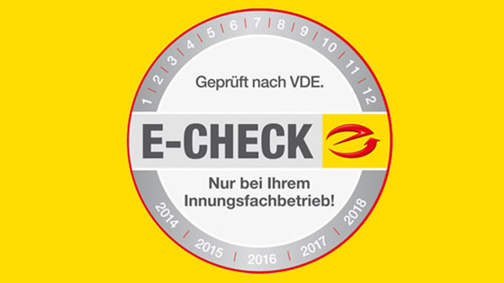 Sicherheit durch E-Check
